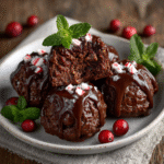 Chocolate Peppermint Fat Bombs