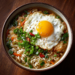 Cloud Egg Noodle Soup