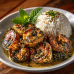 Creamy Curry Leaf Shrimp