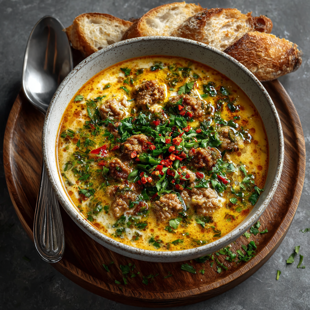 Creamy Harira Soup (Low-Carb Version) is Deliciously Velvety!