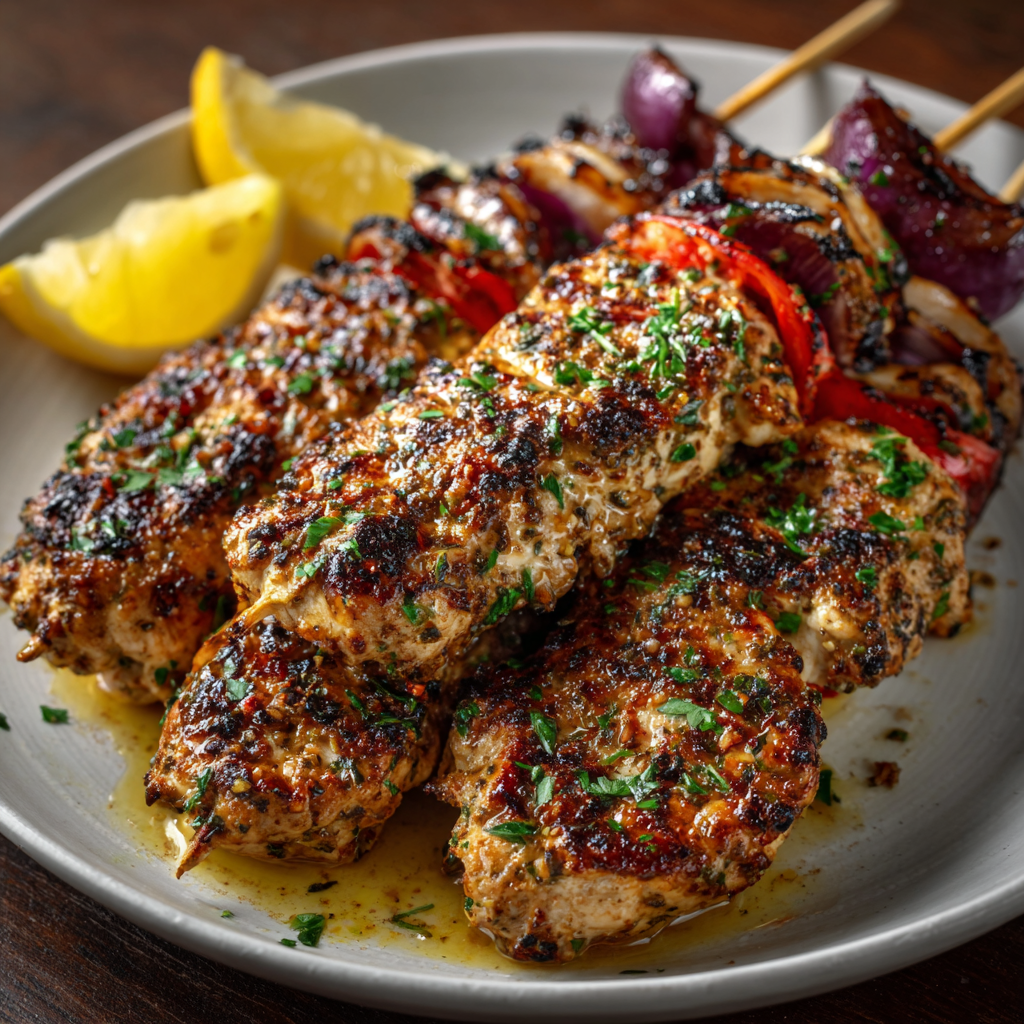 Greek Lemon-Oregano Chicken Skewers: A Must-Try Recipe!