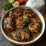 Green Chili & Coriander Fish Curry