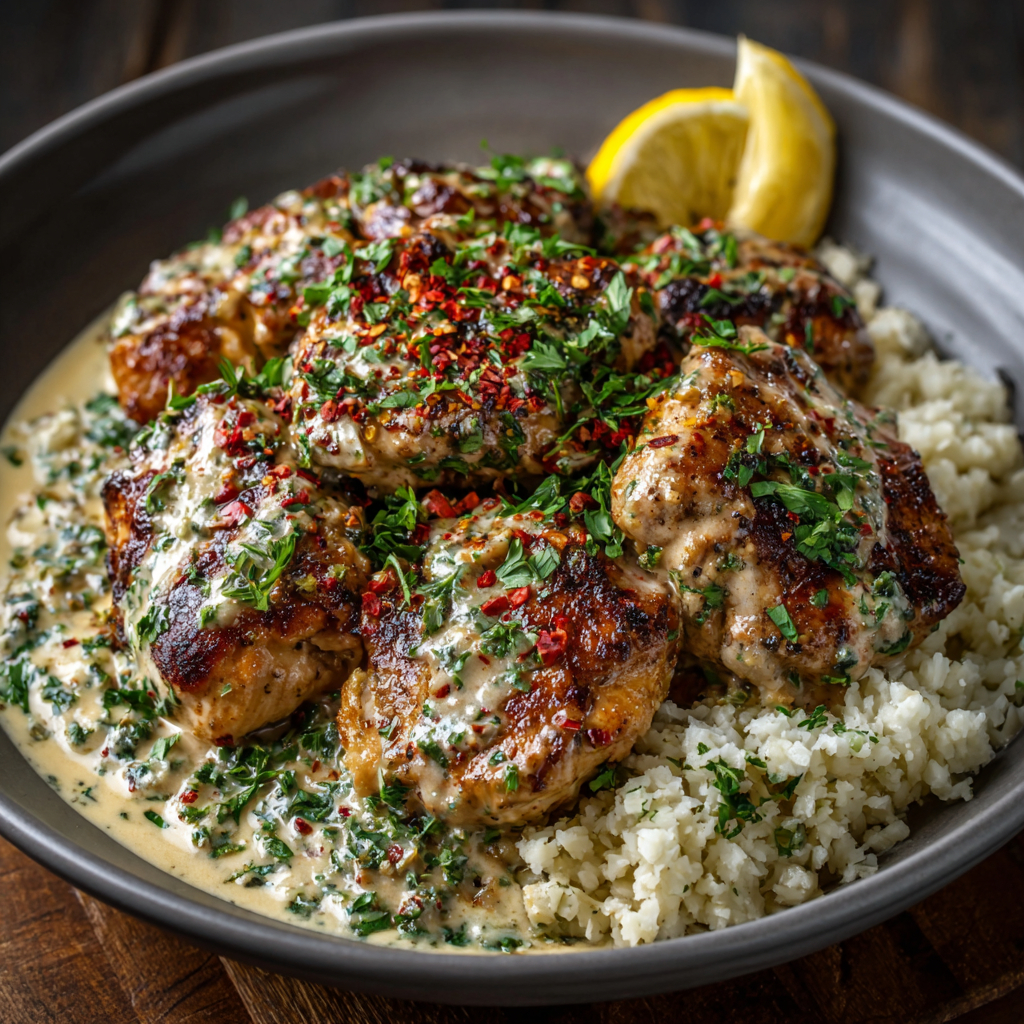 Keto Creamy Tahini Chicken with Sumac: A Delicious Recipe!