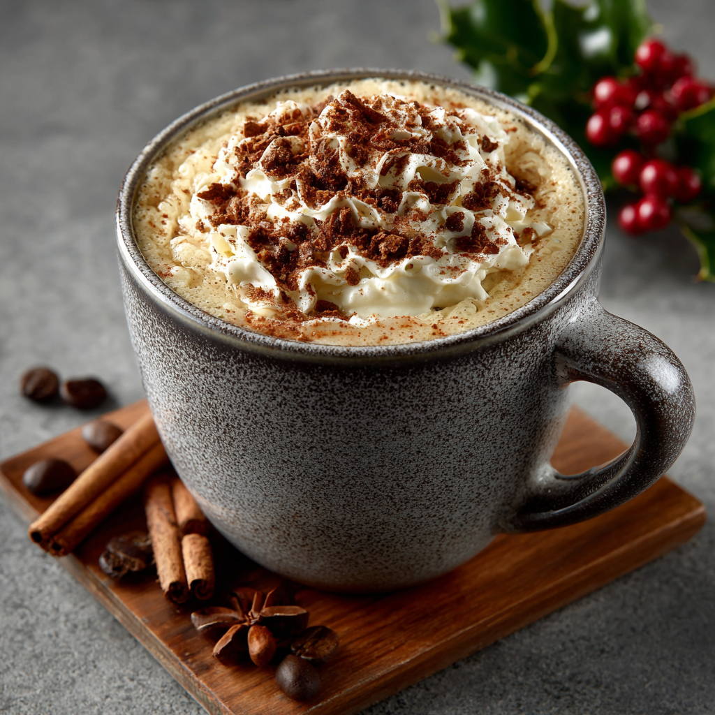 Keto Eggnog Latte: Indulge in a Festive Delight!