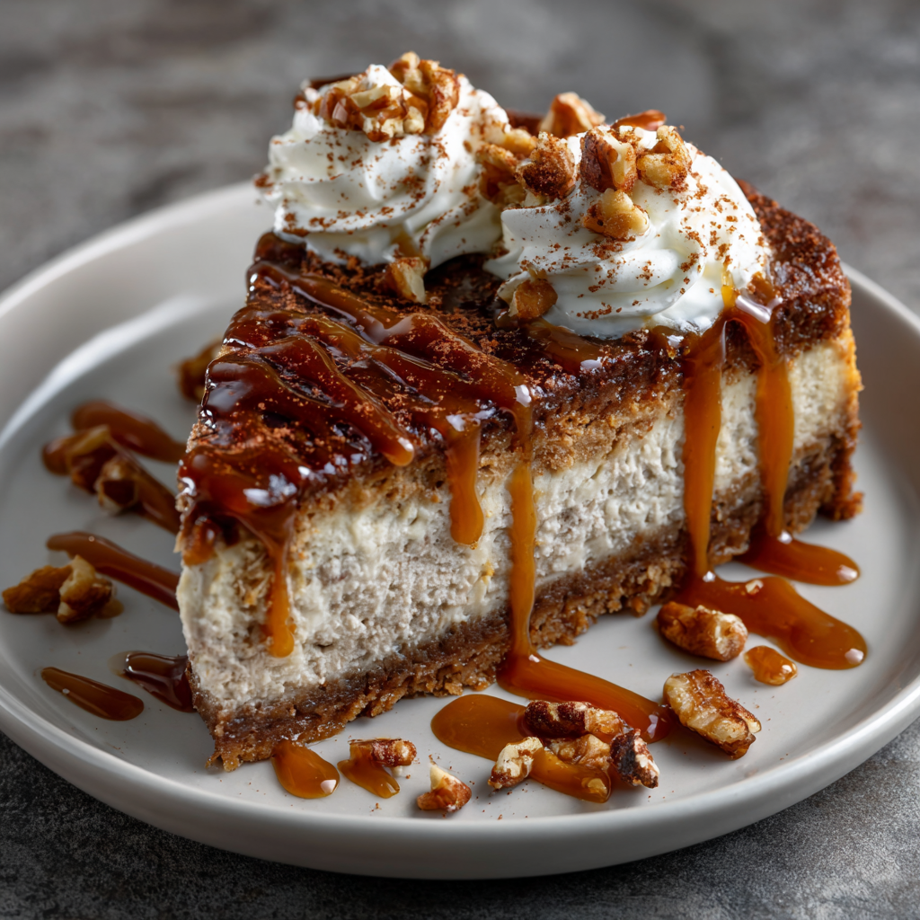 Keto Gingerbread Cheesecake: A Delicious Low-Carb Treat!