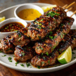 Keto Grilled Harissa Kebabs