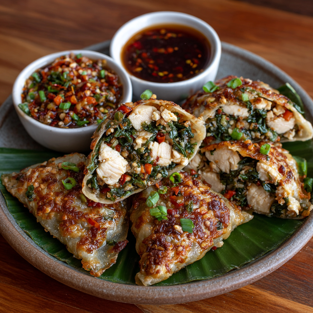 Keto Lotus Leaf Chicken Pockets: Delicious & Healthy!