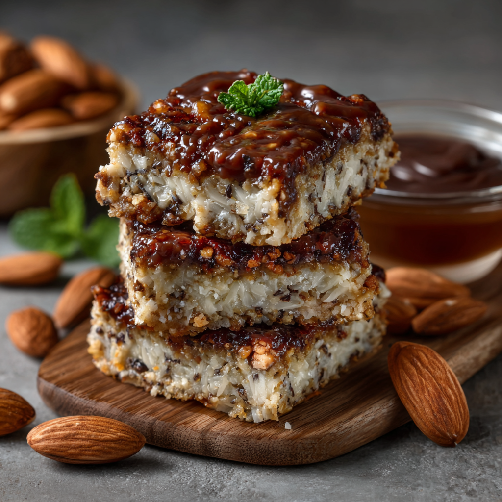 Keto Makrout Bars: Delicious Date-Free Almond Coconut Bliss!