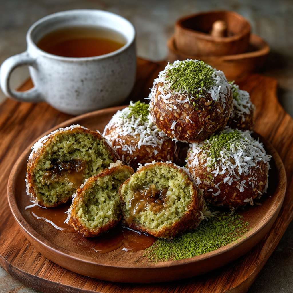 Keto Matcha & Coconut Bao Bites: Delightful Low-Carb Treats!