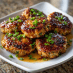 Keto Soy-Ginger Salmon Cakes