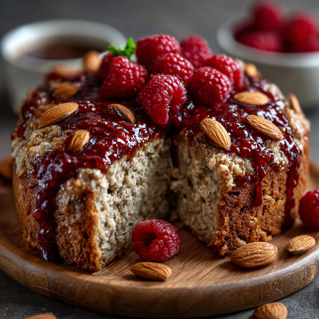 Raspberry Almond Cake (Low-Carb) is a must-try!