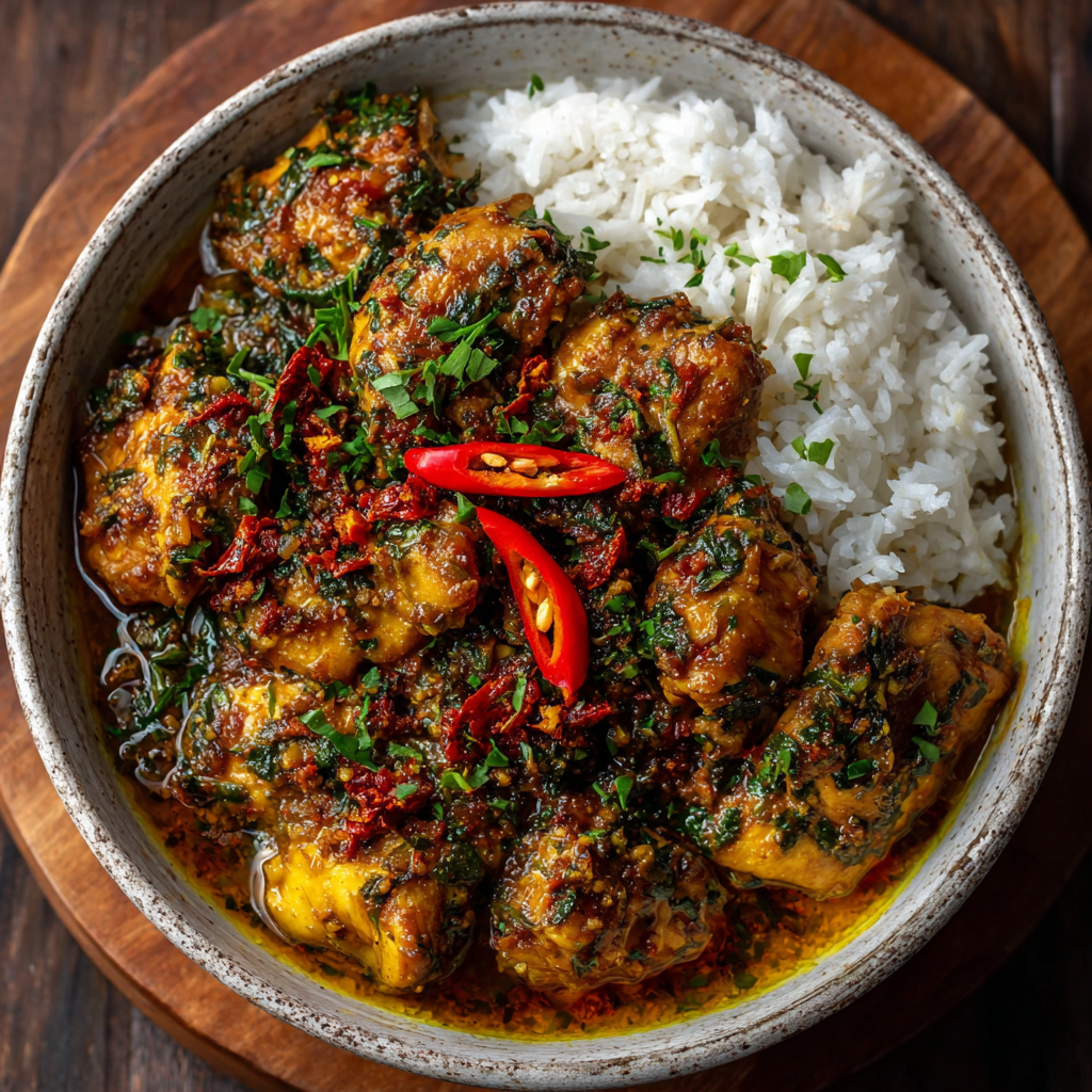 Spiced Coconut Chicken Curry (Sri Lankan Style) will amaze you!