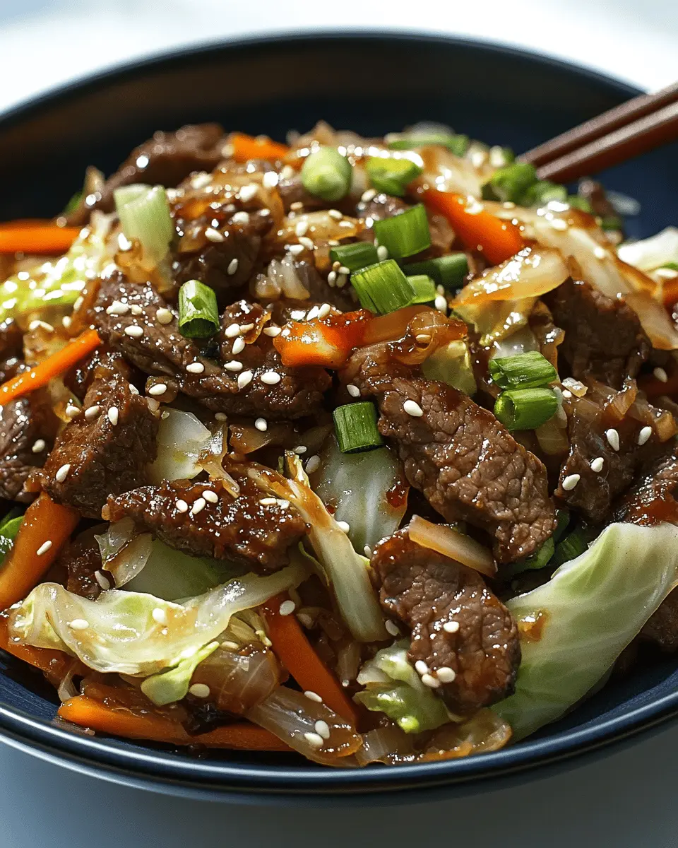 Keto Beef and Cabbage Stir-Fry: Easy Flavor Explosion! 6