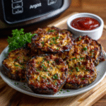 Air Fryer Eggplant “Steaks” – Low-Carb Keto Comfort