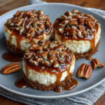 Caramel Pecan Keto Cheesecake Cups