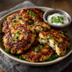Cheddar & Chive Cauliflower Cakes