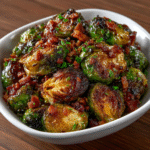 Crispy Brussels Sprouts with Bacon – Keto Side Dish