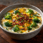 Keto Broccoli Cheese Soup Recipe