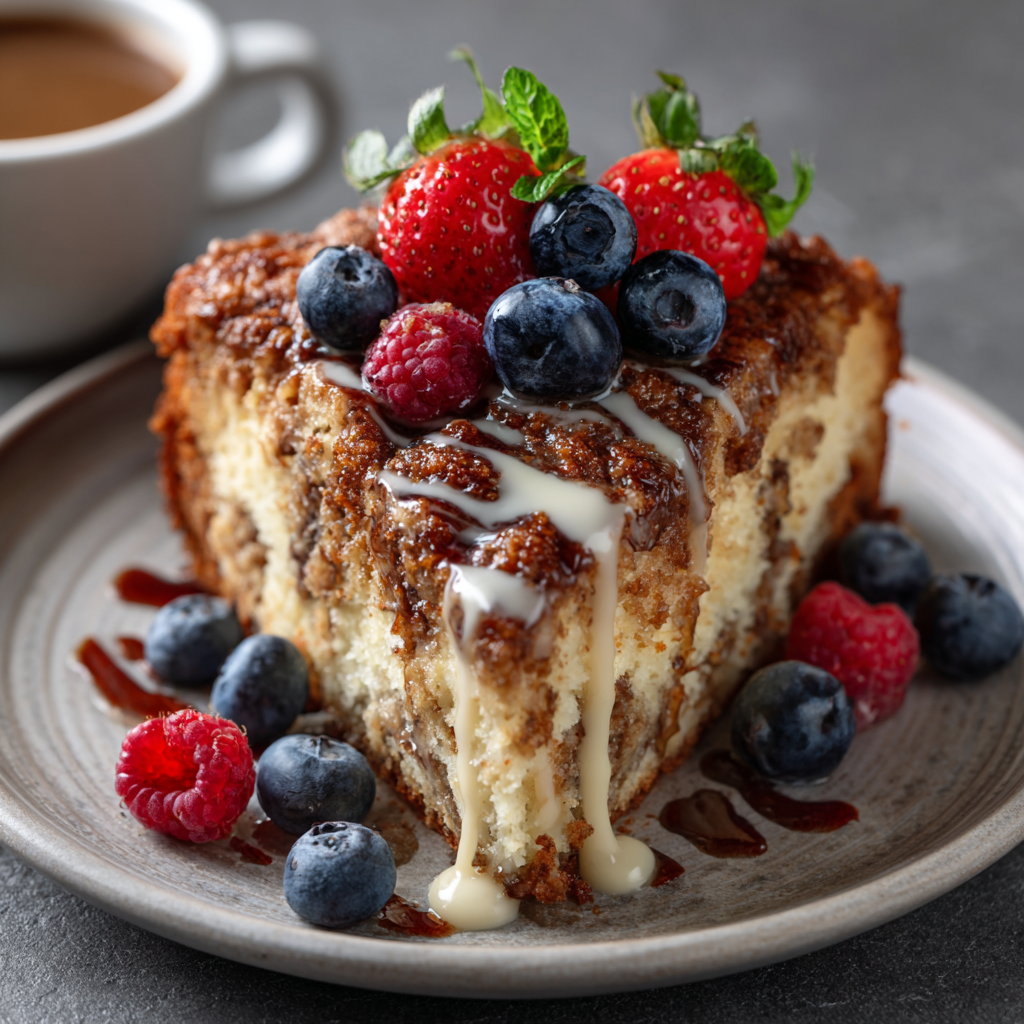 Keto Coffee Cake with Berries: Easy, Delicious Recipe!