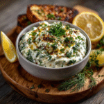 Keto Creamy Dill & Lemon Yogurt Sauce