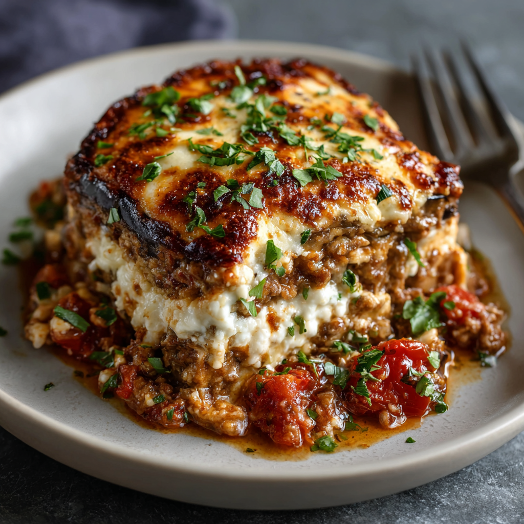 Keto Eggplant Lasagna: A Delicious Low-Carb Delight!