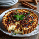 Keto Nutmeg Custard Tart