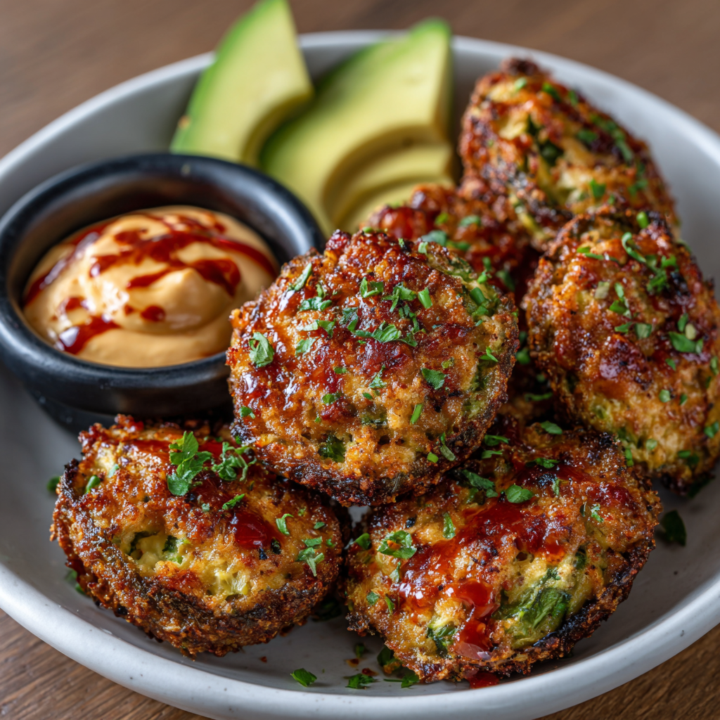 Keto Spicy Sriracha Lime Avocado Bites for Ultimate Flavor!