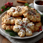 Keto Vanilla Bean Snowflake Cookies