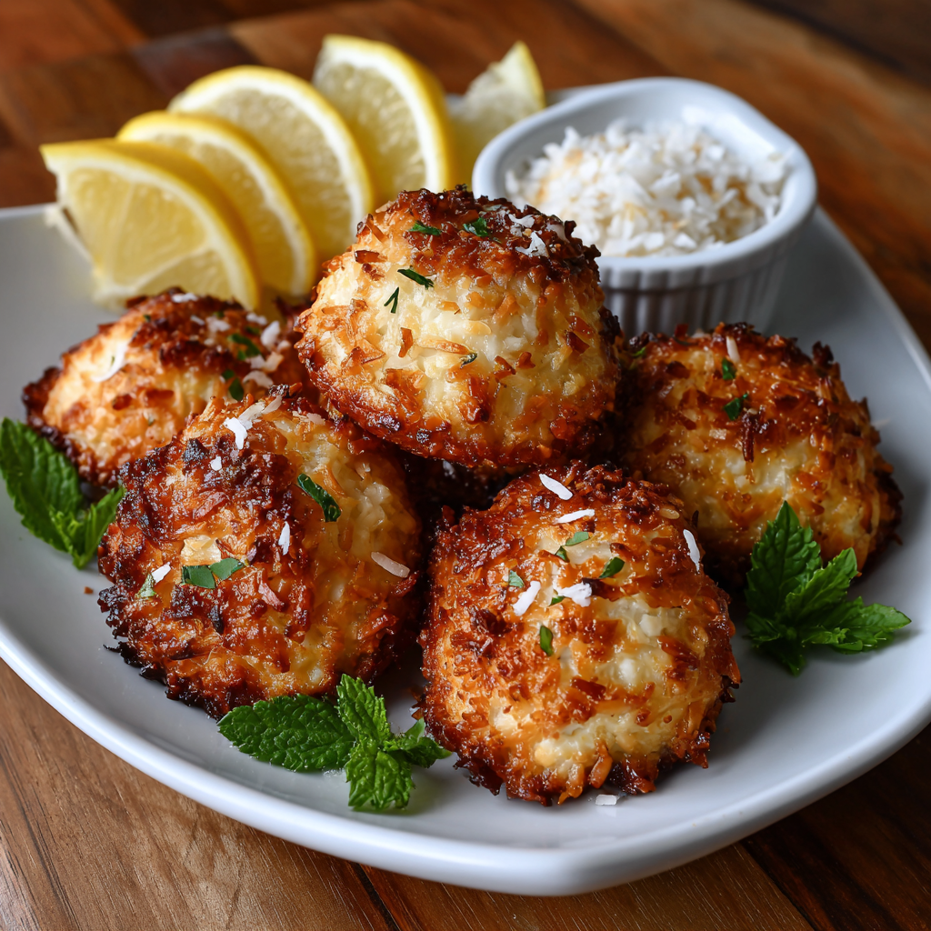 Lemon Coconut Macaroon Fat Bombs – Keto Friendly delight!