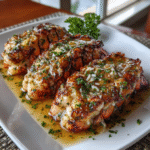 Lobster Tails in Garlic Parmesan Butter