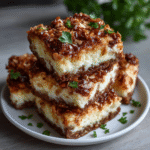 Low-Carb Coconut Cream Pie Bars
