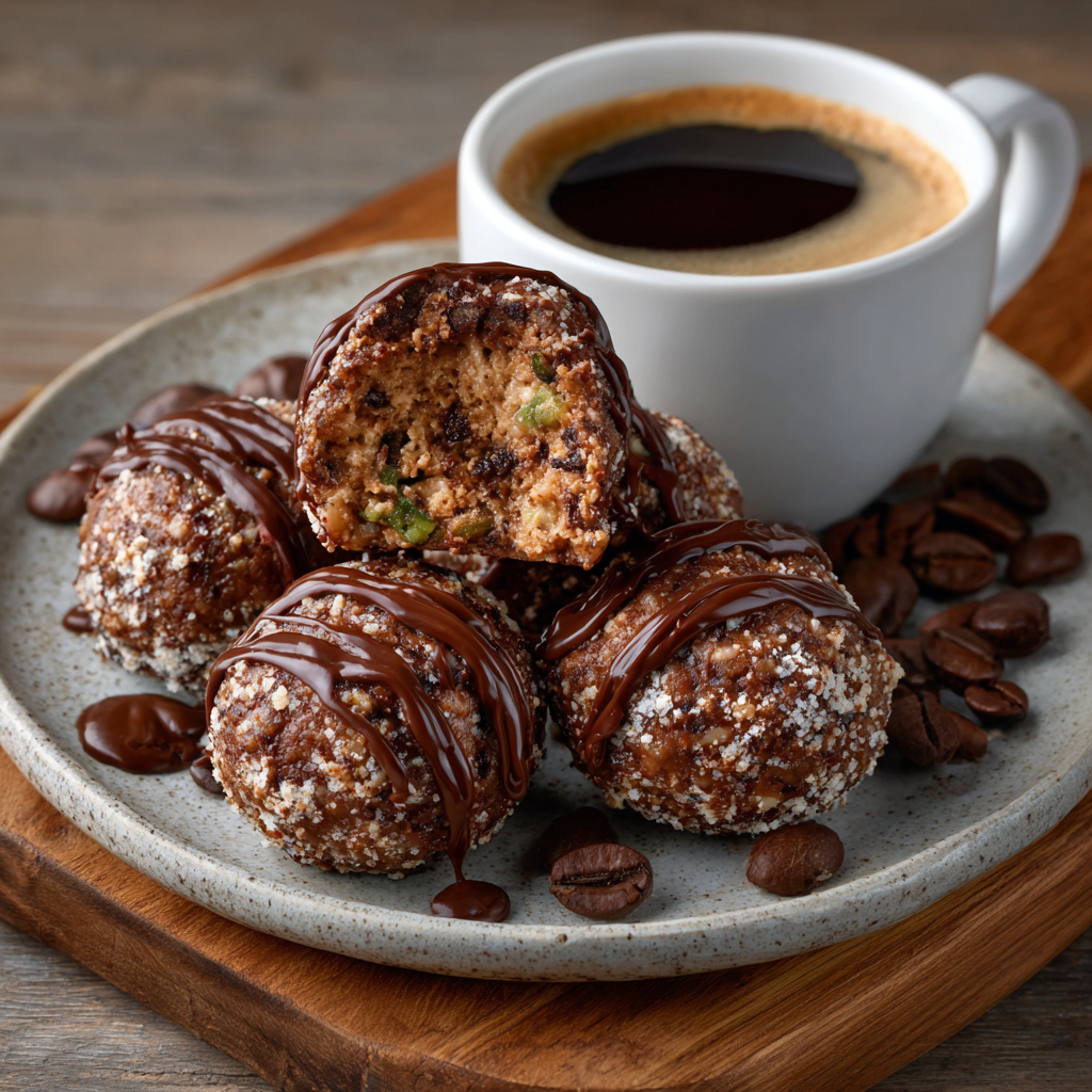Mocha Collagen Fat Bombs – Keto Energy Boost Delights Await!