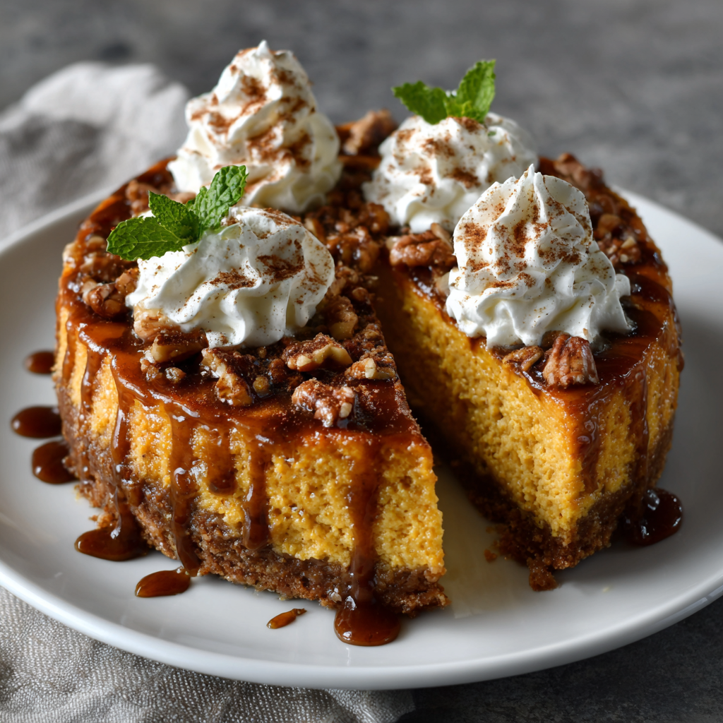 No Bake Keto Pumpkin Cheesecake is a must-try recipe!