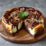 Nutella Swirl Cheesecake