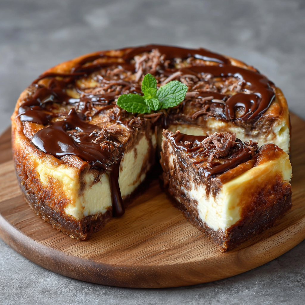 Nutella Swirl Cheesecake: Discover a Guilt-Free Delight!