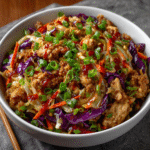 Paleo Egg Roll Bowls with Chicken
