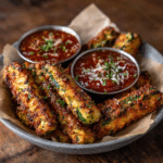 Parmesan Zucchini Fries – Keto Crispy & Low-Carb