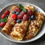 Simple 3-Ingredient Keto Crepes