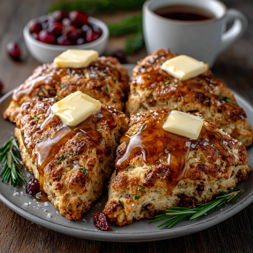 Keto Maple Butter Christmas Scones: A Festive Delight!
