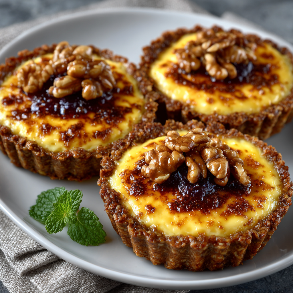Keto Nutmeg Custard Tartlets: A Delicious Low-Carb Treat