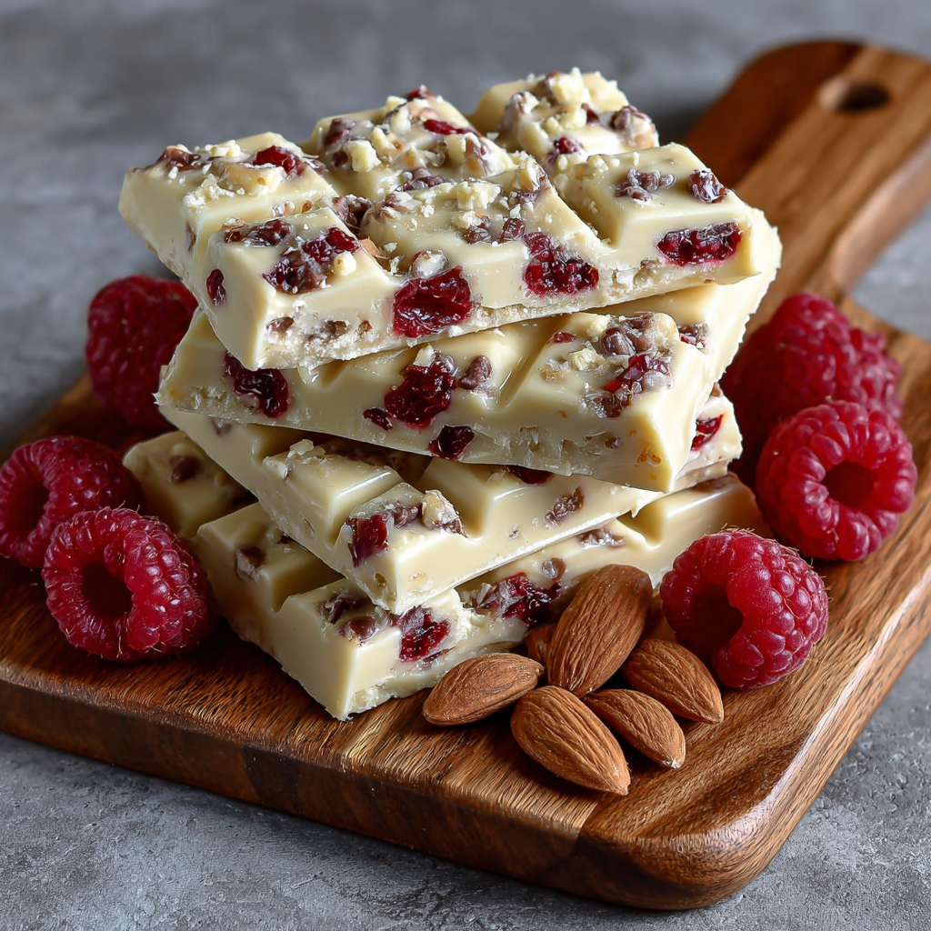 Keto White Chocolate Raspberry Bark: A Delightful Treat!