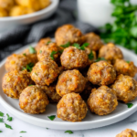 Almond Flour Keto Sausage Balls