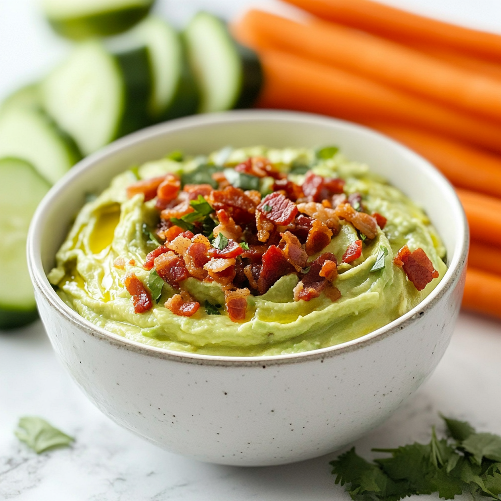 Avocado Bacon Dip (Keto + Low Carb) that You’ll Love!