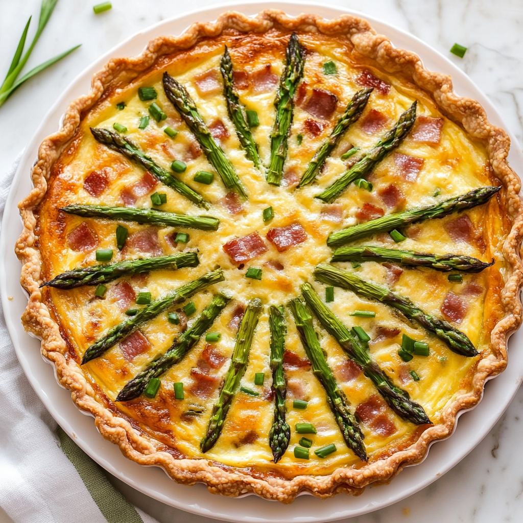 Bacon Asparagus Quiche: Delish Keto-Friendly Recipe!