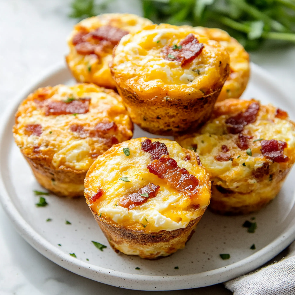Bacon Egg and Cheese Muffins make breakfast irresistible!