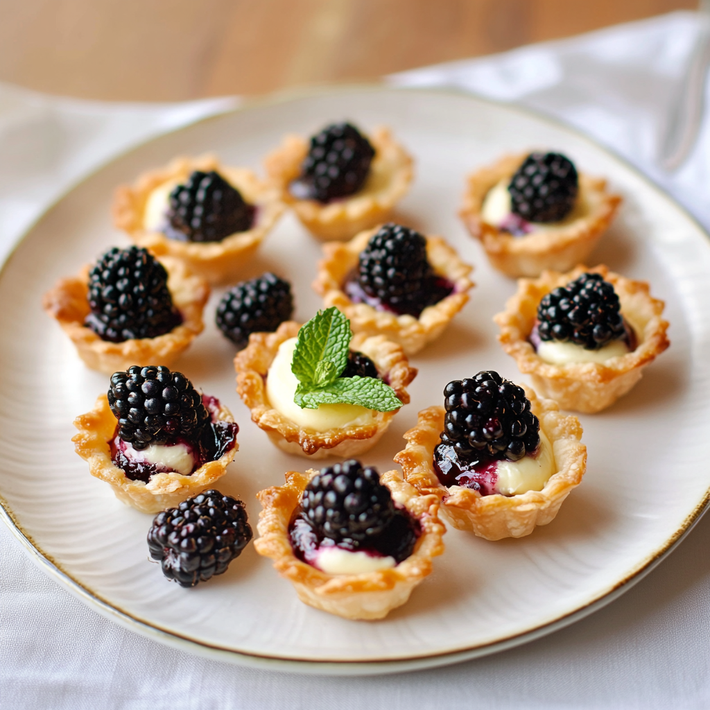 Blackberry Brie Bites Recipe: A Delicious Appetizer!