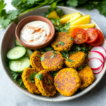 Butternut squash falafel