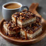 Caramel Butter Latte Fat Bomb Bars (Keto)