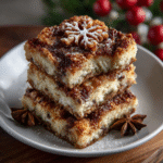 Cinnamon Sugar Keto Snowflake Bars