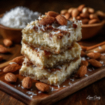 Coconut “North Pole” Cream Bars (Keto)